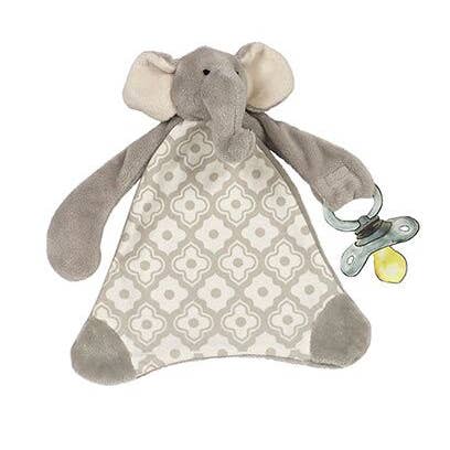 Emerson The Elephant Pacifier Blankie The Baby Fairy Shoppe
