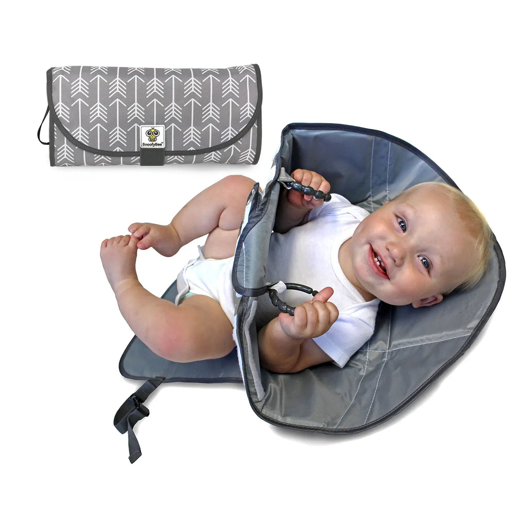 Playtime Changing Pad™ Turn Changing Time Into Playtime - Grey Arrow