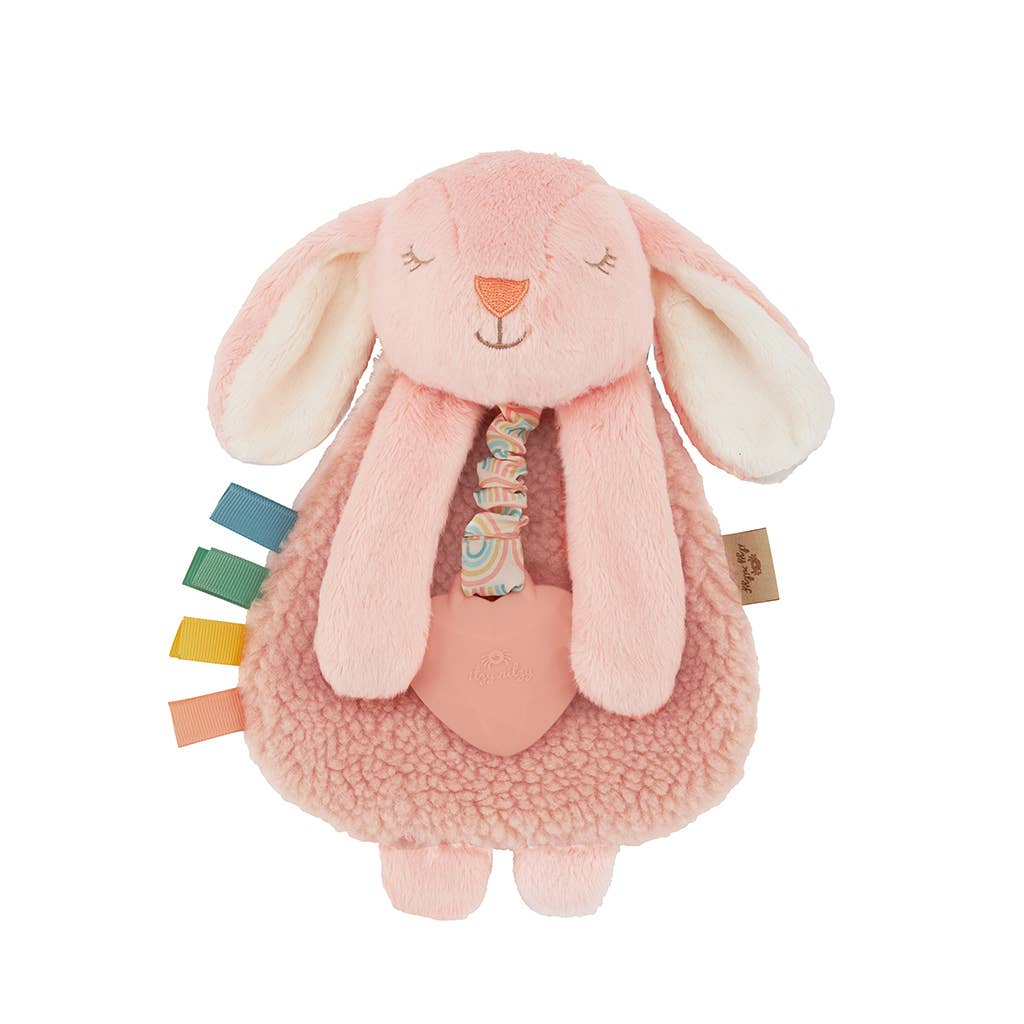 NEW Itzy Lovey™ Bunny Plush with Silicone Teether Toy
