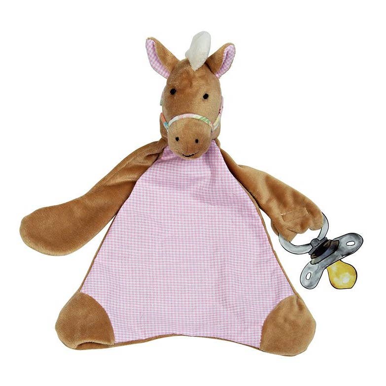 Nellie The Horse Pacifier Blankie