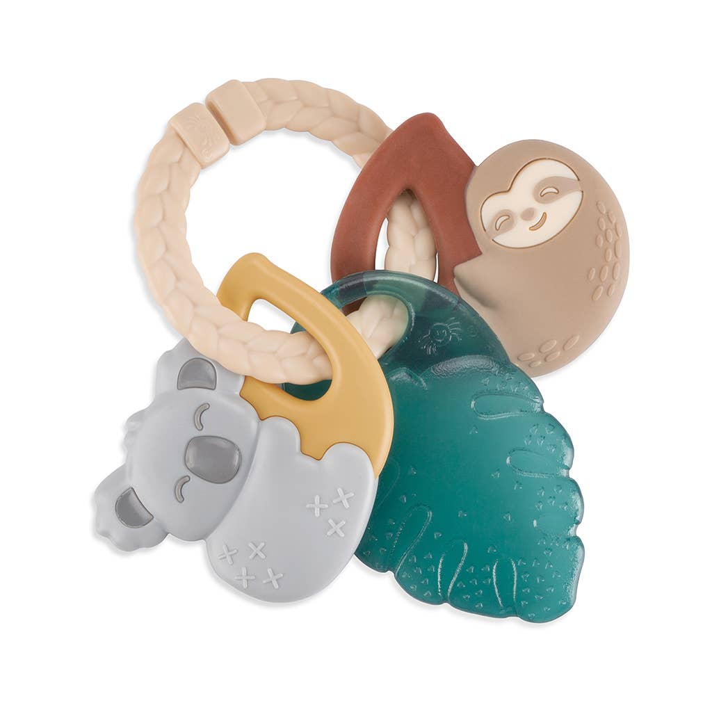 Tropical Keys™ Textured Ring with Teether + Rattle