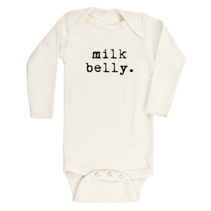 Milk Belly - Organic Bodysuit - Long Sleeve